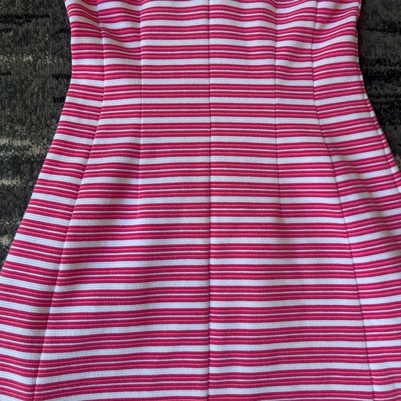 LILY PULITZER Striped V-Neck Sleeveless Mini Dress - Picture 3 of 11